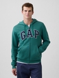 Relaxed Gap Logo Zip Hoodie