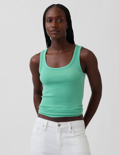 SL COTTON 2X2 RIB TANK