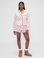 Gap × Summer Fridays Relaxed Poplin Kiss PJ Shirt
