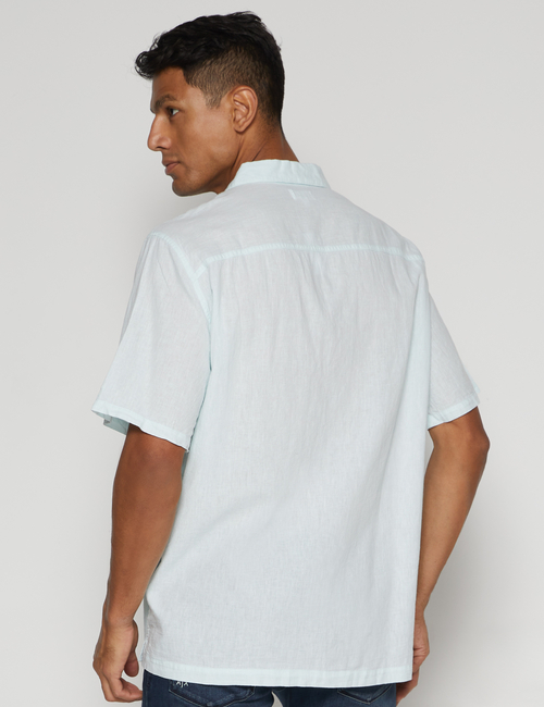 Linen-Blend Vacay Shirt in Standard Fit