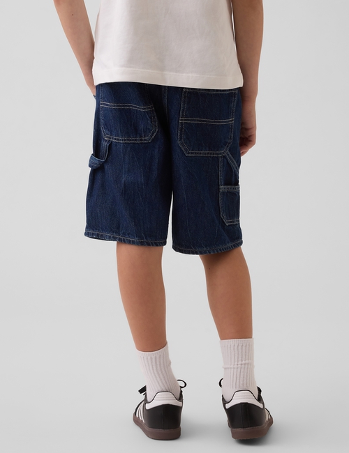 Kids '90s Loose Easy Denim Carpenter Shorts