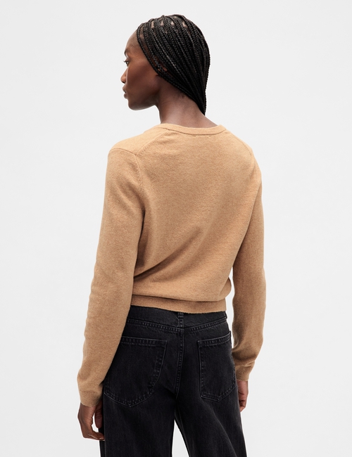 CashSoft Crop Cardigan