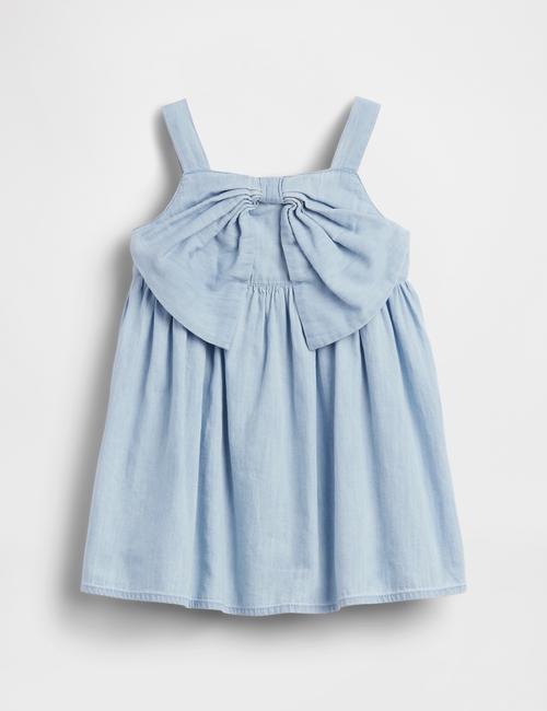 Baby & Toddler Denim Bow Dress