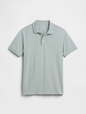 V-STRETCH PIQUE POLO - SOLID