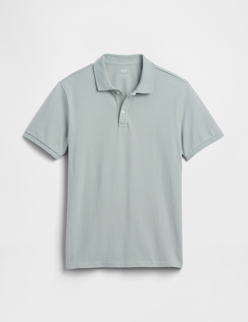 V-STRETCH PIQUE POLO - SOLID