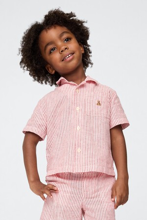 Baby & Toddler Linen-Cotton Cabana Shirt