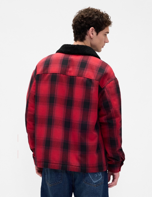 GAP X STRANGER THINGS PLAID JKT