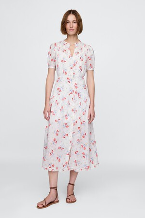 GAP X DOEN SS FLORAL MAXI DRESS