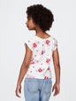 Kids Lace-Trim Pointelle T-Shirt