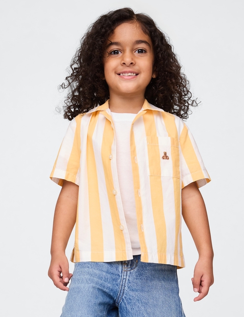 Baby & Toddler Organic Cotton Cabana Shirt