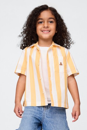 Baby & Toddler Organic Cotton Cabana Shirt