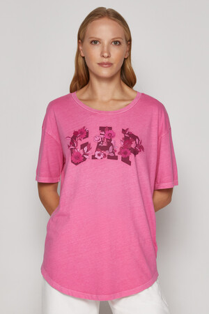 100% Organic Cotton Floral Gap Logo T-Shirt