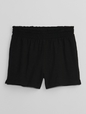 Kids Smocked Jersey Pull-On Shorts