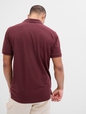 Gap Graphic Stretch Pique Polo Shirt