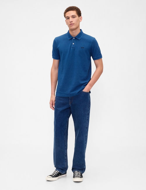 Gap Logo Pique Polo Shirt