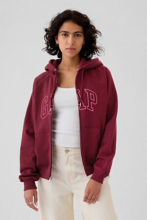 Vintage Soft Zip Hoodie