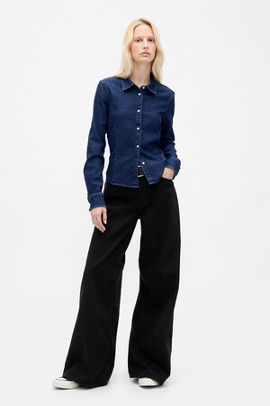 Low Slung UltraSoft Extra Baggy Jeans