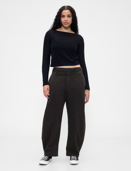 BARREL KHAKI - RAQUEL