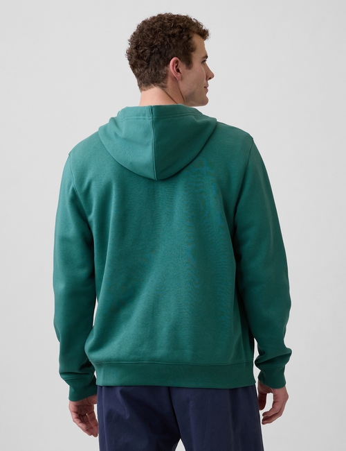 Relaxed Gap Logo Zip Hoodie