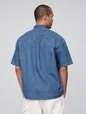 Logo Denim Big Shirt