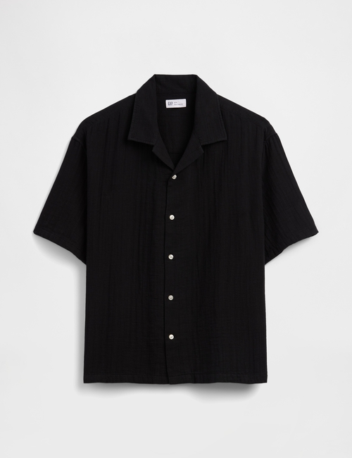 Boxy Gauze Vacay Shirt