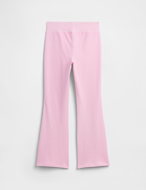 Kids Pull-On Stretch Jersey Flare Leggings