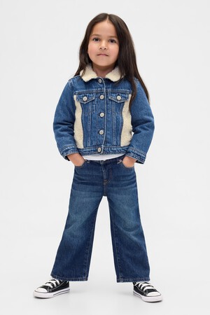 DEC DENIM SHERPA HEART JACKET