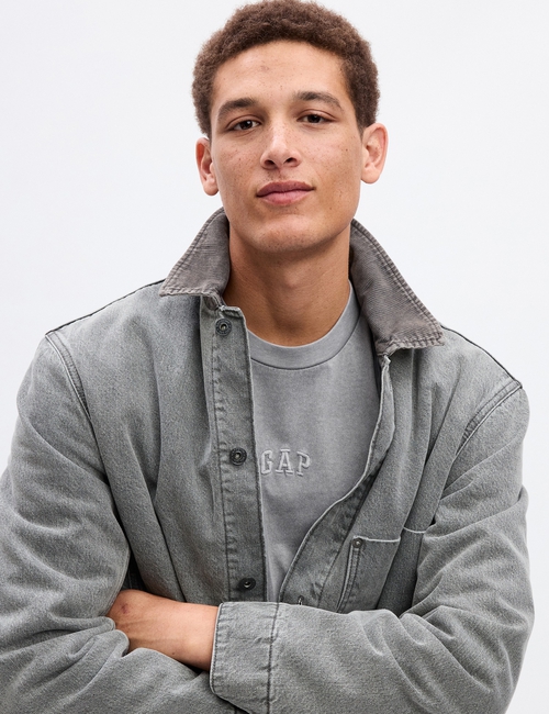 Heavyweight Gap Arch Logo T-Shirt
