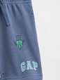 babyGap Relaxed French Terry Logo Pull-On Shorts