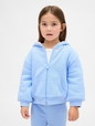 Baby & Toddler Sherpa-Lined Sequin Zip Hoodie