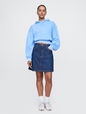 Vintage Soft Cropped Hoodie