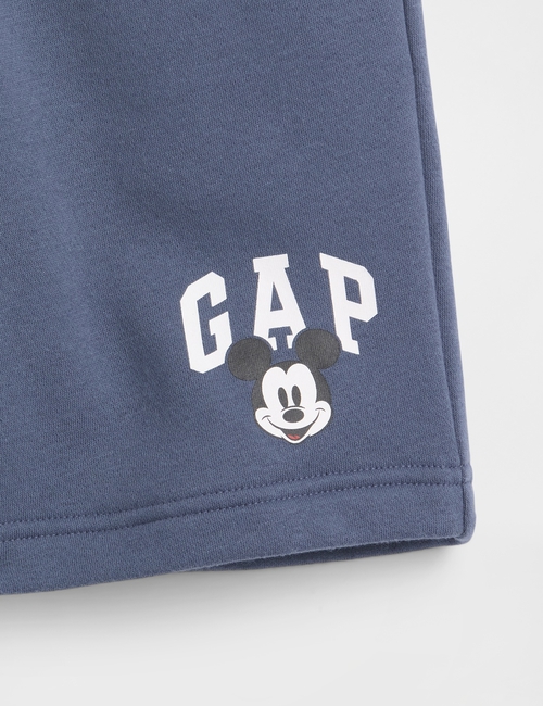 GapKids x Disney Mickey Mouse Relaxed Logo Pull-On Shorts