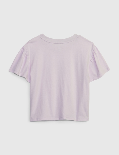 Kids Gap Logo Flutter Sleeve T-Shirt