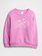 babyGap Logo Relaxed Crewneck Sweatshirt