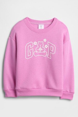 babyGap Logo Relaxed Crewneck Sweatshirt