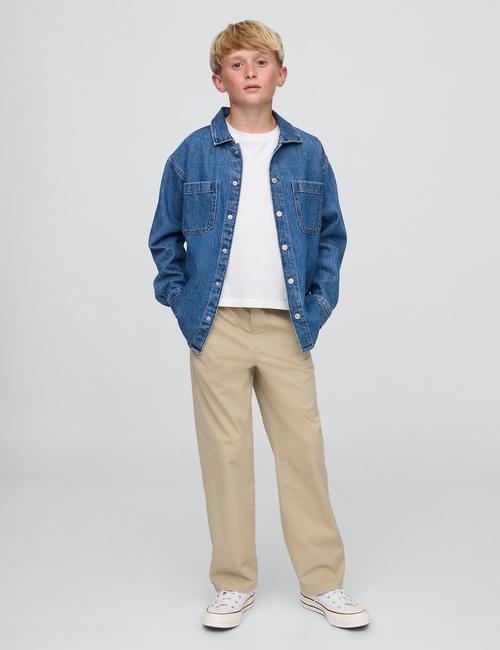 Kids Uniform Relaxed Easy Khakis