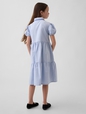 Kids Brannan Bear Tiered Shirtdress