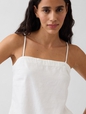 SL LONGLINE CAMI SHELL TOP
