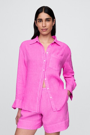100% Linen Oversized Shirt