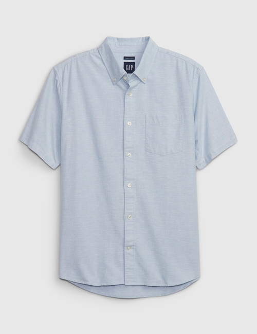 Oxford Shirt in Standard Fit with In-Conversion Cotton