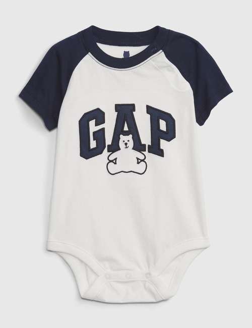 Baby 100% Organic Cotton Mix and Match Gap Logo Bodysuit