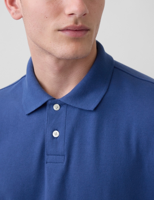 Relaxed Pique Polo
