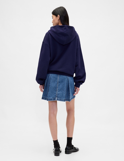 Gap × Sandy Liang Pleated Denim Mini Skirt