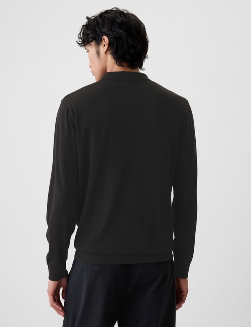 Merino Polo Sweater