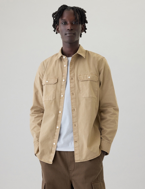 Twill Utility Shirt
