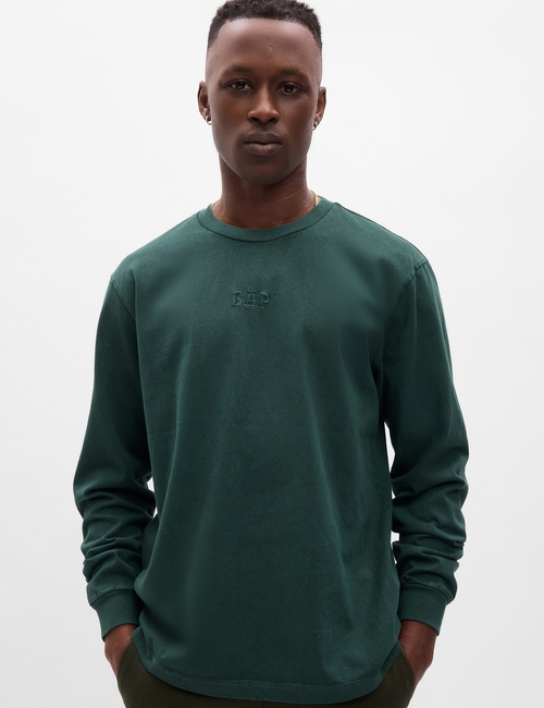 Heavyweight Gap Arch Logo T-Shirt