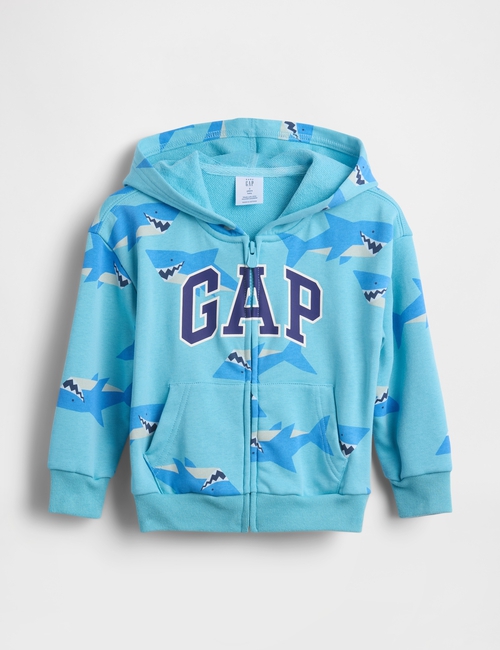 babyGap Relaxed Logo French Terry Zip Hoodie