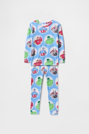 Baby & Toddler Marvel Organic Brushed Cotton PJ Set