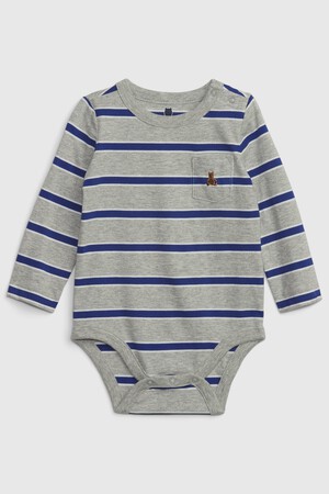 Baby Organic Cotton Mix and Match Stripe Bodysuit