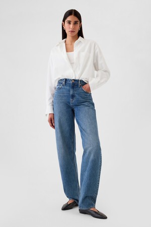High Rise Barrel Jeans